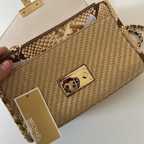 Michael Kors snake skin purse - Picture 6 of 11